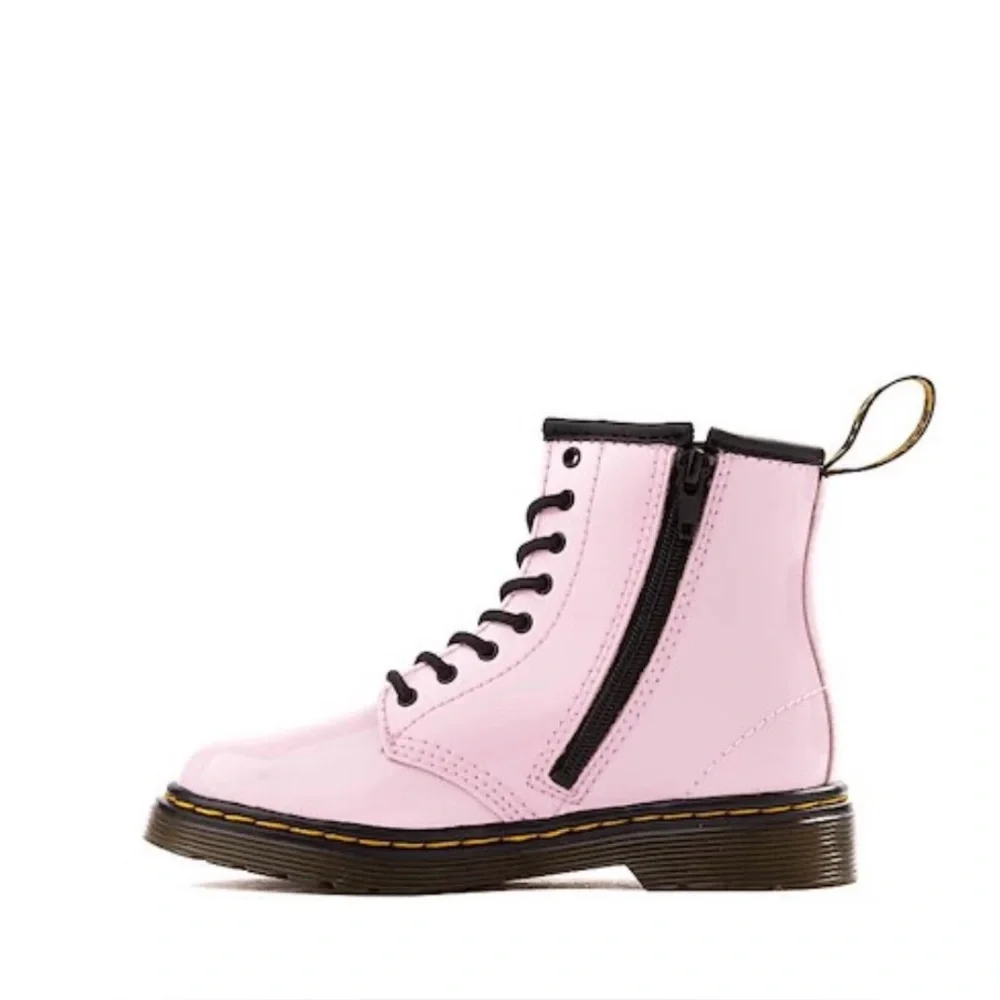 Dr. Martens Toddler Boot - Pale Pink - Picture 3 of 11